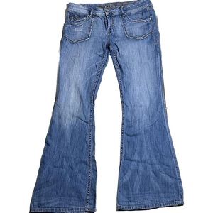 Y2K bell bottom jeans size 15